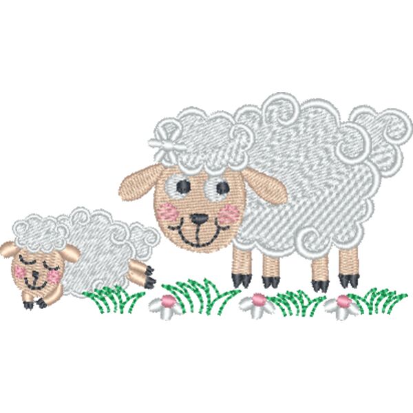 Baby & Mama Lamb Thumbnail