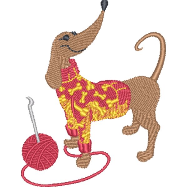 Crocheting Dog Thumbnail