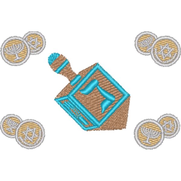 Dreidel & Gelt Thumbnail