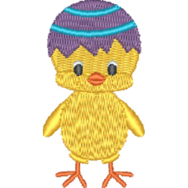 Easter Chick in Egg Hat Thumbnail