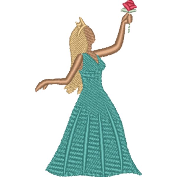Princess Sleeping Beauty Rose F2489 Thumbnail