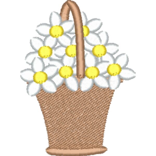Daisy Flower Bucket Snow White Princess F2481 Thumbnail