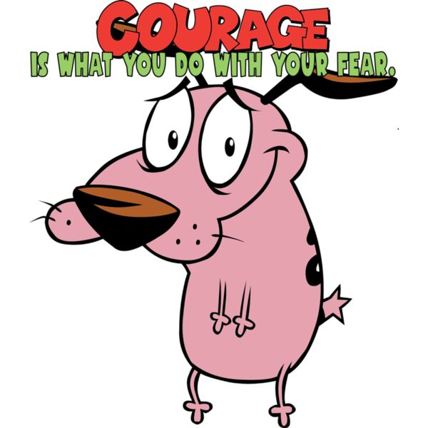 Courage is what you do with your fear Thumbnail