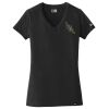 Women's Heritage Blend V Neck Tee Thumbnail