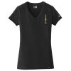 Women's Heritage Blend V Neck Tee Thumbnail