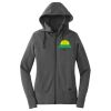 Women's Tri Blend Fleece Full Zip Hoodie Thumbnail