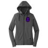 Women's Tri Blend Fleece Full Zip Hoodie Thumbnail