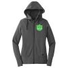Women's Tri Blend Fleece Full Zip Hoodie Thumbnail