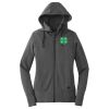 Women's Tri Blend Fleece Full Zip Hoodie Thumbnail