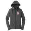 Women's Tri Blend Fleece Full Zip Hoodie Thumbnail