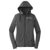 Women's Tri Blend Fleece Full Zip Hoodie Thumbnail