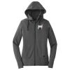 Women's Tri Blend Fleece Full Zip Hoodie Thumbnail