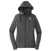 Women's Tri Blend Fleece Full Zip Hoodie Thumbnail