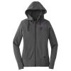 Women's Tri Blend Fleece Full Zip Hoodie Thumbnail