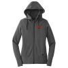 Women's Tri Blend Fleece Full Zip Hoodie Thumbnail