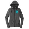 Women's Tri Blend Fleece Full Zip Hoodie Thumbnail