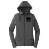 Women's Tri Blend Fleece Full Zip Hoodie Thumbnail