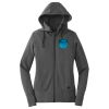 Women's Tri Blend Fleece Full Zip Hoodie Thumbnail