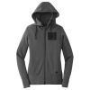Women's Tri Blend Fleece Full Zip Hoodie Thumbnail