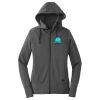 Women's Tri Blend Fleece Full Zip Hoodie Thumbnail