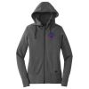 Women's Tri Blend Fleece Full Zip Hoodie Thumbnail