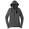 Women's Tri Blend Fleece Full Zip Hoodie Thumbnail