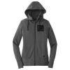 Women's Tri Blend Fleece Full Zip Hoodie Thumbnail