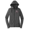 Women's Tri Blend Fleece Full Zip Hoodie Thumbnail