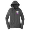 Women's Tri Blend Fleece Full Zip Hoodie Thumbnail