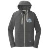 Sueded Cotton Blend Full Zip Hoodie Thumbnail