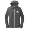 Sueded Cotton Blend Full Zip Hoodie Thumbnail