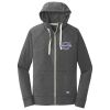 Sueded Cotton Blend Full Zip Hoodie Thumbnail