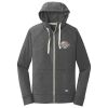Sueded Cotton Blend Full Zip Hoodie Thumbnail