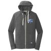 Sueded Cotton Blend Full Zip Hoodie Thumbnail
