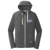 Sueded Cotton Blend Full Zip Hoodie Thumbnail