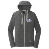 Sueded Cotton Blend Full Zip Hoodie Thumbnail
