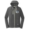Sueded Cotton Blend Full Zip Hoodie Thumbnail
