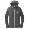 Sueded Cotton Blend Full Zip Hoodie Thumbnail