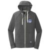 Sueded Cotton Blend Full Zip Hoodie Thumbnail