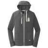 Sueded Cotton Blend Full Zip Hoodie Thumbnail