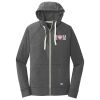 Sueded Cotton Blend Full Zip Hoodie Thumbnail