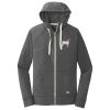 Sueded Cotton Blend Full Zip Hoodie Thumbnail