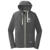 Sueded Cotton Blend Full Zip Hoodie Thumbnail