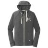 Sueded Cotton Blend Full Zip Hoodie Thumbnail