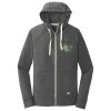 Sueded Cotton Blend Full Zip Hoodie Thumbnail