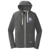 Sueded Cotton Blend Full Zip Hoodie Thumbnail