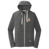 Sueded Cotton Blend Full Zip Hoodie Thumbnail