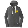 Sueded Cotton Blend Full Zip Hoodie Thumbnail