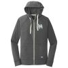 Sueded Cotton Blend Full Zip Hoodie Thumbnail