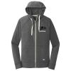Sueded Cotton Blend Full Zip Hoodie Thumbnail